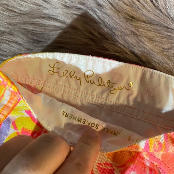 Lilly Pulitzer The Kerrie Short - 3” Inseam Multi Sun Splashed - Picture 3 of 4